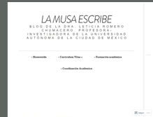 Tablet Screenshot of leticiaromerochumacero.com